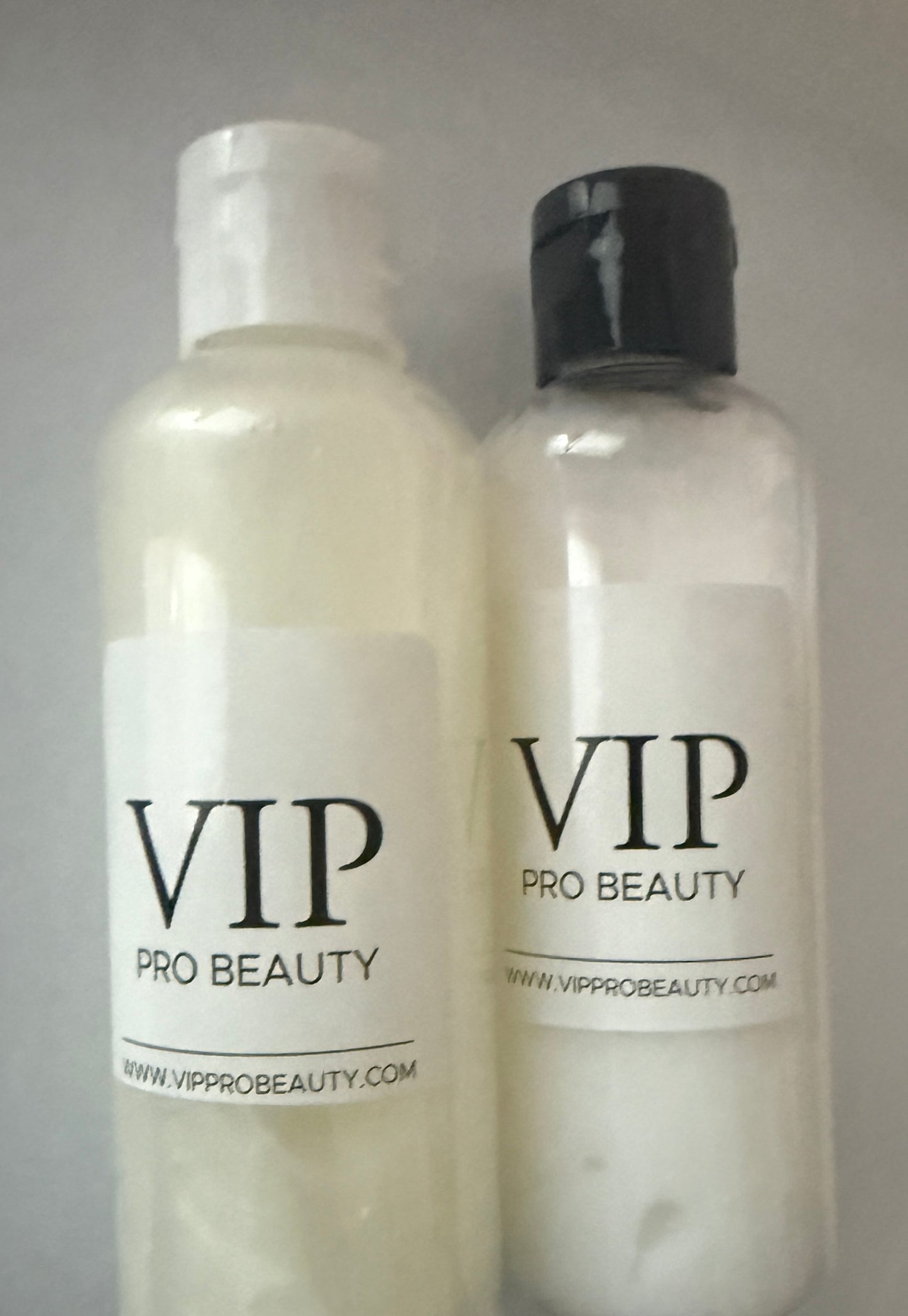 3.5 oz travel size shampoo and conditioner (7 oz total)