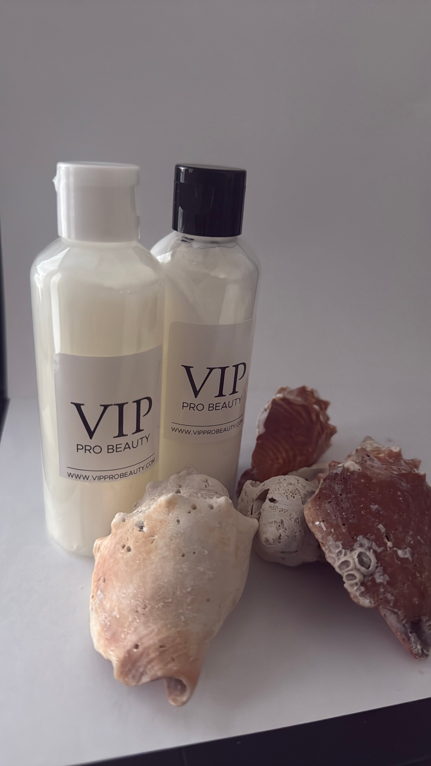 3.5 oz travel size shampoo and conditioner (7 oz total)